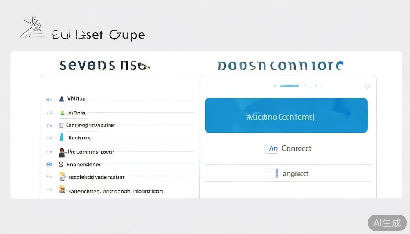 第三步：连接设置
进入主界面后，用户可以选择不同